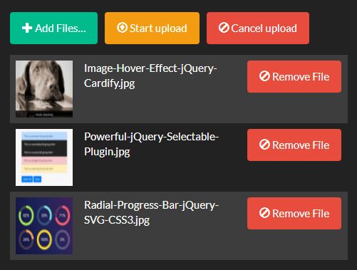Powerful File Upload Plugin For Bootstrap - jQuery FileUpload