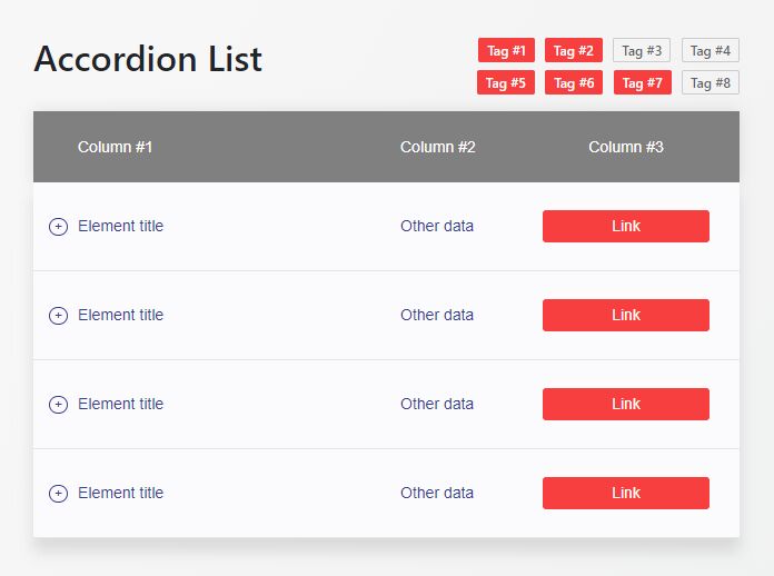 Create A Filterable Accordion List With jQuery