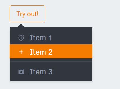 Flexible Popover-like Drop Down Plugin With jQuery - SweetDropdown