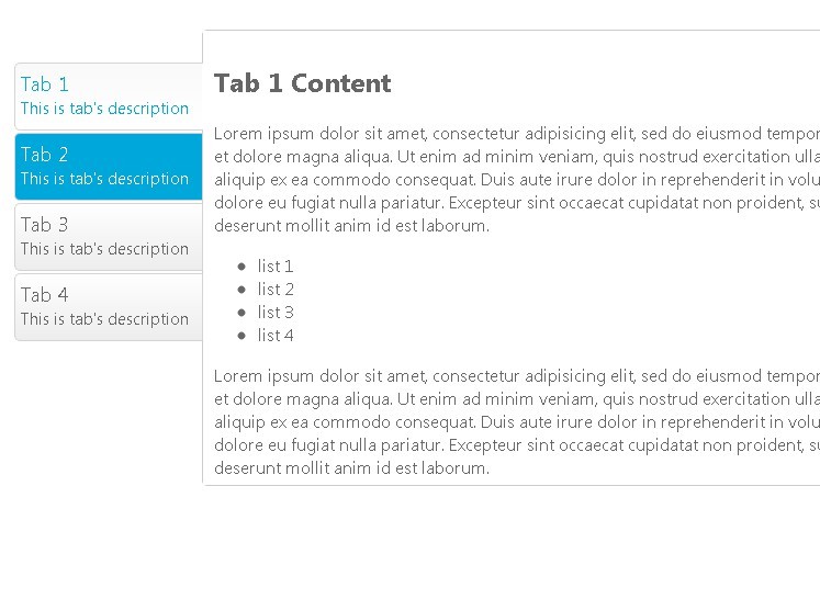 Flexible jQuery Tabbed Interface Plugin - SmartTab