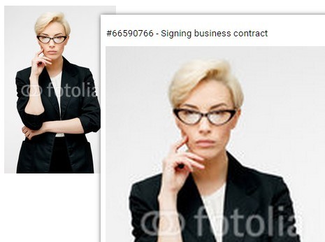 Fotolia Style jQuery Image Hover Zoom Plugin