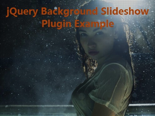 Fullscreen Background Image Slideshow Plugin with jQuery