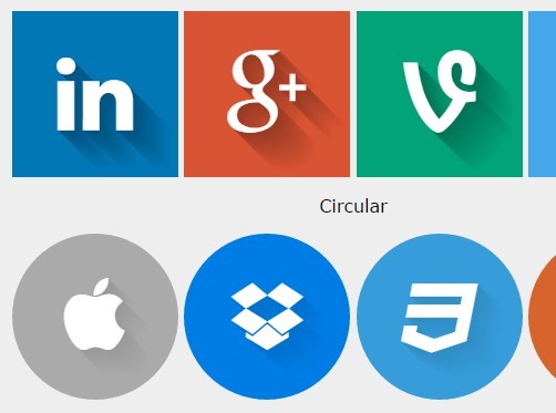 Generating Flat Style Icons with jQuery and CSS3 - Flatify