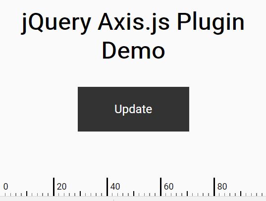 horizontal Graph Axis Plugin For jQuery - Axis.js