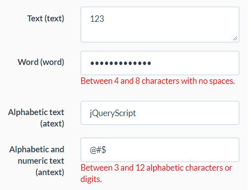 Powerful HTML5 Form Validation Plugin - jQuery DjValidator