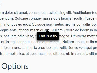 HTML5 Tooltip Plugin jQuery - Download Dynamic HTML5 Tooltip Plugin For jQuery - Tooltip.js