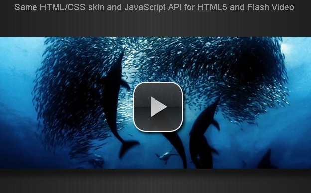 HTML5 Video Player with jQuery and CSS3 - video-js