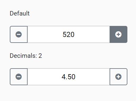 A Bootstrap plugin to create input spinner elements for number input