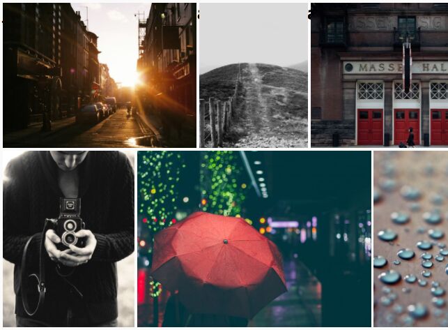 Create A Justified Grid Of Images With jQuery - Grid Horizontal