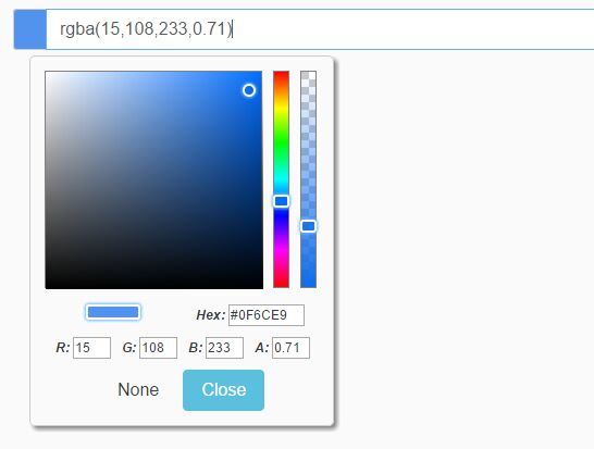 Lightweight Configurable jQuery Color Picker Plugin
