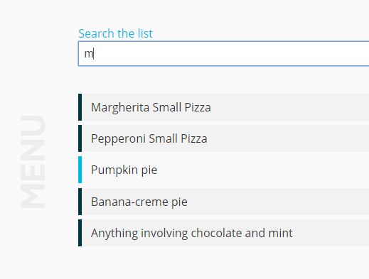 Fast List Filter With Smooth Transitions - jQuery Search Filter