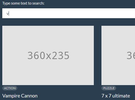 Tiny HTML5 Live Search Plugin With jQuery - e-search.js