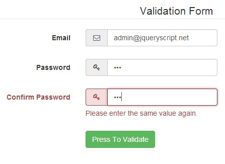 Registration form validation using jquery free download Registration form validation using jquery free download