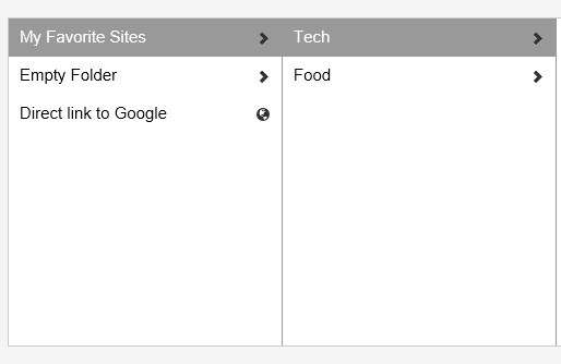 Mac Like Hierarchical Data Displaying Plugin For jQuery - hColumns