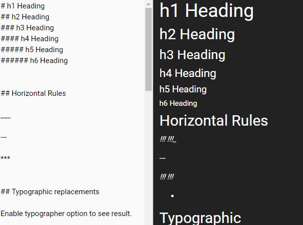 Lightweight Markdown Parser/Editor - jQuery ActiveType