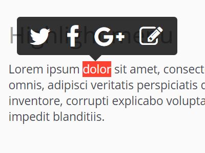 Medium-style Floating Text-highlight Menu With jQuery And CSS3