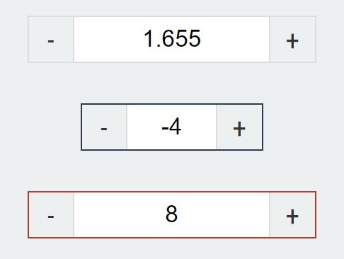 Minimal Number Picker Plugin For jQuery - Wan Spinner