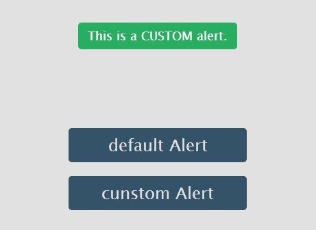 Minimal jQuery Alert Box Plugin with CSS3 Animations - Simple Alert