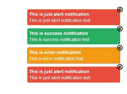 Minimal jQuery Grouped Notification Boxes Plugin - notifyme