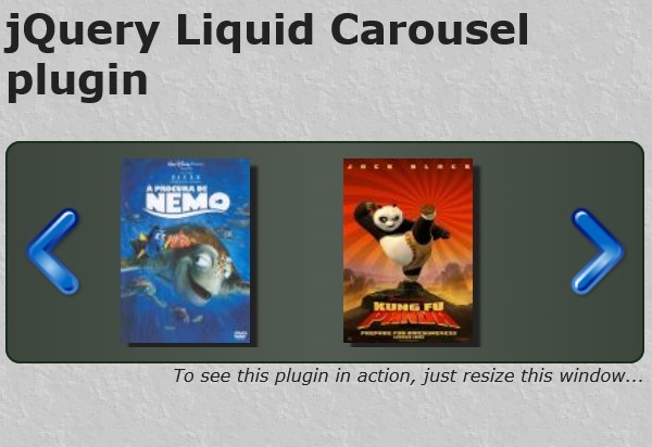 Minimal jQuery Liquid Image Carousel Plugin - Liquid Carousel
