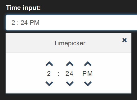 Minimal jQuery Timer Picker Plugin Wickedpicker - Download Minimal jQuery Timer Picker Plugin - Wickedpicker