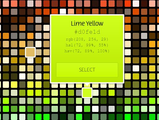 Searchable Mobile-friendly Color Picker Plugin For jQuery