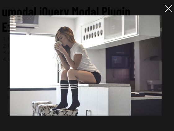 Modern Multifunctional Modal Window Plugin - jQuery umodal