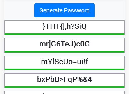 Multi-language Strong Password Generator With jQuery