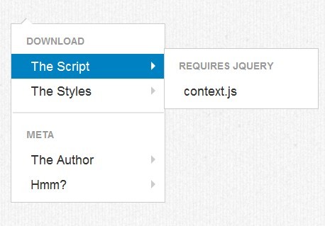 Multi-Level Right-Click (Context) Menu with jQuery and Bootstrap - ContextJS