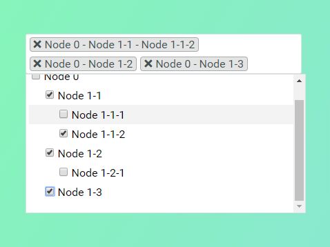 Multi Select Checkbox Tree treeSelector - Download Multi Select With Checkbox Tree - jQuery treeSelector