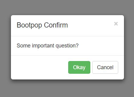 Multi-functional Ajax Enabled Bootstrap Modal Plugin - bootpop.js