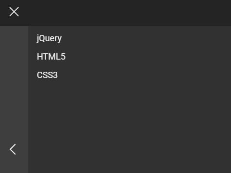 Multi-level Mobile Navigation With jQuery And CSS3