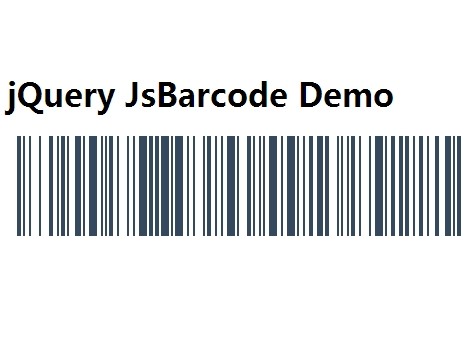 Simple Jquery Based Barcode Generator Barcode Free