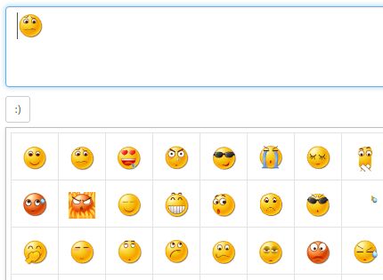 Multifunctional Emoji Picker Plugin For jQuery - emoji.js