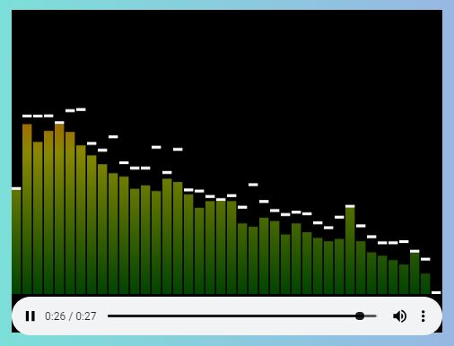 Music Player Audio Visualizer jsRapAudio - Free Download Minimal Music Player With Audio Visualizer - jQuery jsRapAudio