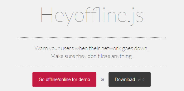 Network Goes Down Warning - Heyoffline