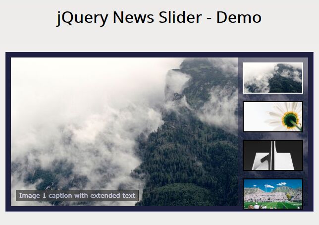 Fancy News Slider Plugin For jQuery - sliderBox