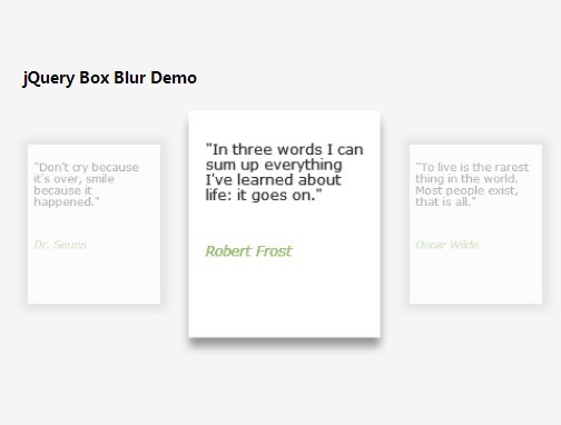 Nifty On Hover Blur Effect with jQuery and CSS3 - Box Blur