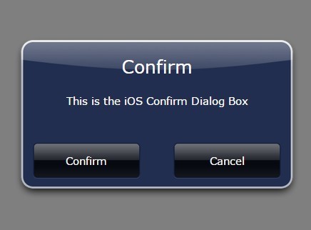 Old iOS Style Dialog Box Plugin For jQuery