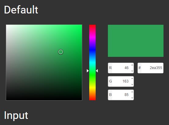 Photoshop-style Full Featured Color Picker For jQuery - wcolpick