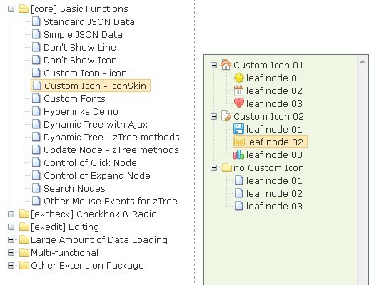 Powerful and Multi-Functional jQuery Folder Tree Plugin  - zTree