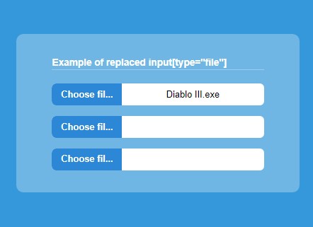 Pretty Input Type=File Replacement with jQuery - FileInput