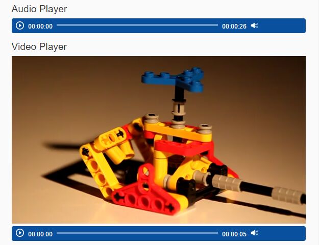 Pretty Simple HTML5 Audio And Video Player - jQuery MKH Player