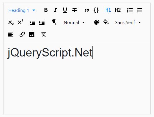 Quill Rich Text Editor For Bootstrap 4 | Free Jquery Plugins