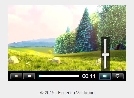 Responsive Custom HTML5 Video Player with jQuery