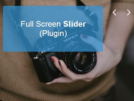 responsive full width background slider plugin free download