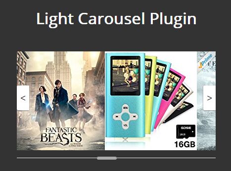 Responsive Full-width jQuery Carousel Plugin - Light Carousel