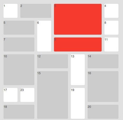 Responsive Multi Column Grid Layout Plugin For jQuery - Nested