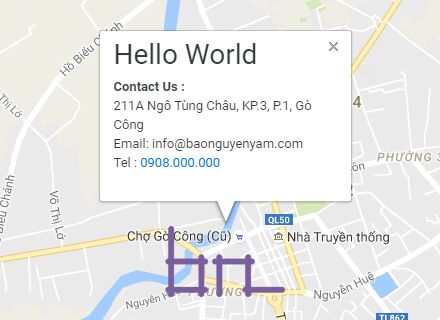 SEO-friendly Google Maps Embed Plugin For jQuery - k-gmaps