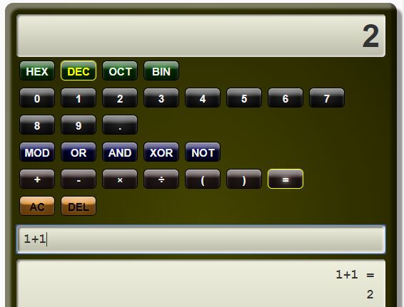 Customizable Scientific Calculator In jQuery - jsRapCalculator